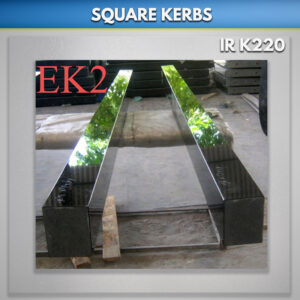 Black-Square-Flat-Kerbs
