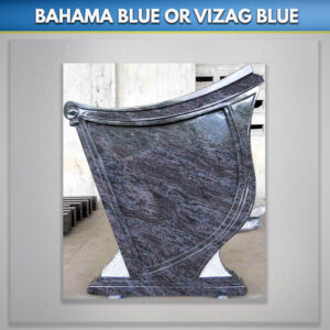 Harp Blue Lagoon Granite Monument