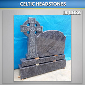 1black-granite-Boyne-Celtic-Cross-Antique-Finish.