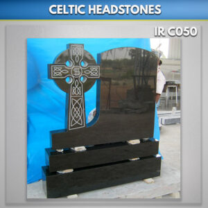 Hand-Carved Celtic Headstones