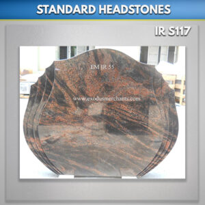 Double Flame Headstone Indian AUrora