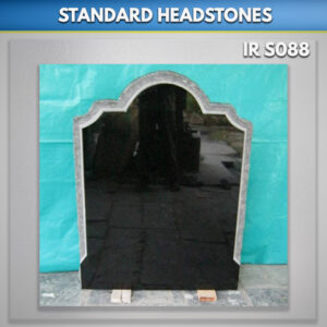 Pitched headstone Ireland grave