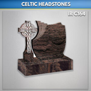Papal-Cross-Granite-headstone