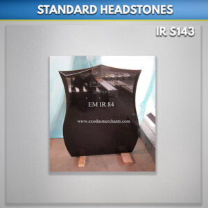 Shield-polished-headstones-black