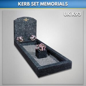 Affordable kerb set headstones UK