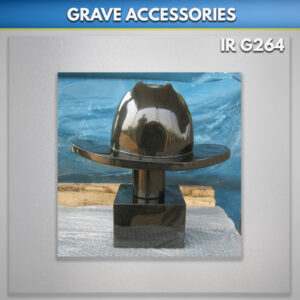 Granite-Cowboy-Hat-with-Stand