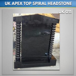 Apex-top-spiral-headstone uk
