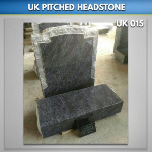 Pitched-headstone uk grave