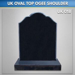 oval-top-ogee-shoulder-black-headstone