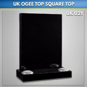 Square-top-headstone uk