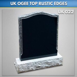Ogee-top-rustic-edges-headstone