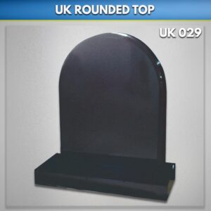 Round top headstones UK