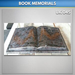 Open book memorials UK