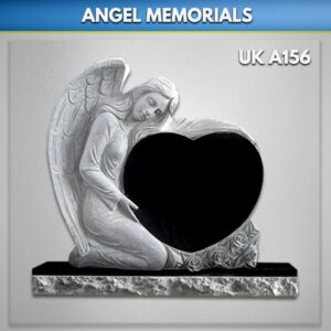 Angel-Heart-Headstone-with-Carved-Roses