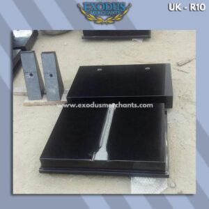Bible with tassel black granite