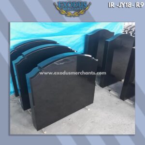 Black Rtfs granite tombstones