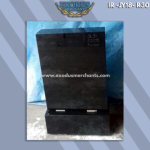 Black Square Headstone for cemetery