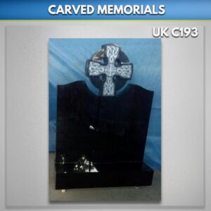 Celtic-cross-Black-Granite-Gates-headstone