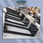 Ogee top with Long kerbs and posts black