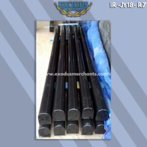 Round black kerbs for cemetery
