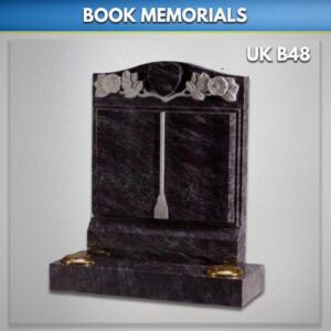 Engraved book headstones UK