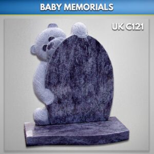 bahama-blue-teddy-bear-child-headstone