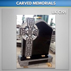 black-Celtic-Cross-headstone-with-Rock-pitched-edges