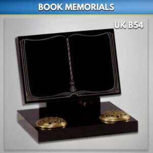 Book-shaped headstones UK