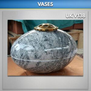 Granite headstone vases UK