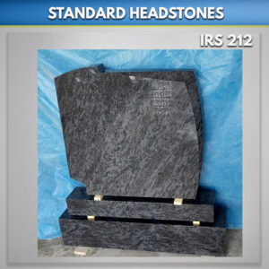 Special Murphy Model bahama blue granite monument