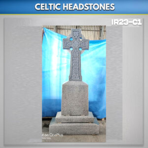 Celtic-Cross-Grey-granite-set-ireland-grave