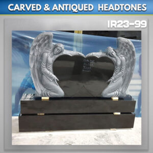 black-Granite-Double-Angel-Granite-headstone-Carved-and-Aniqued-for-grave